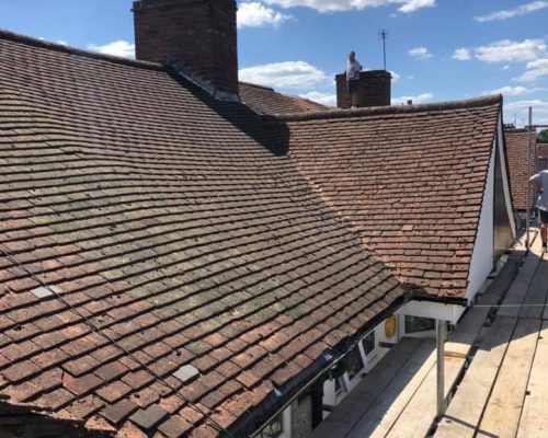 Existing roof inspection