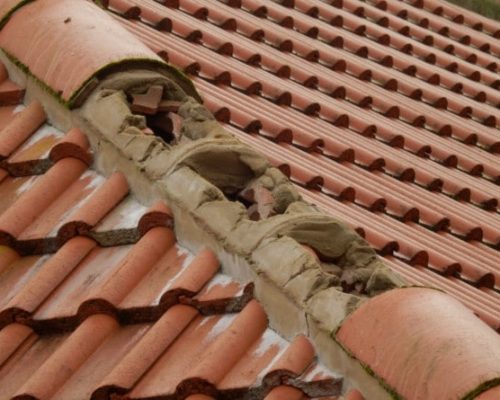 Missing Ridge Tile